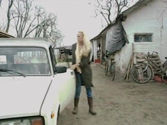 Blondine, Öffentlich, Vintage