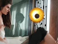 美女, 美人, フェラチオ, 茶髪の, チン, ハードコア, ヒール, 現実