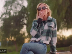 デカパイ, ボンデージ, イマラチオ, バック, ハードコア, 清楚, なめる, 三人