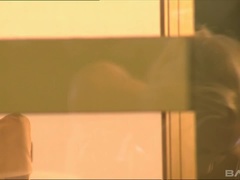 ブロンド, イく瞬間, 顔射