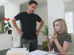 Kont, Pijpbeurt, Schattig, Naakt, Klein, Kut duiken, Tiener, Tieten likken