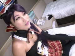 Asiatisch, Tussi, Blasen, Handjob, Hd, Japanische massage