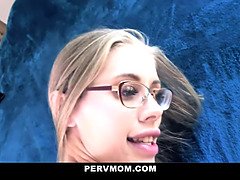 Blasen, Aufs gesicht abspritzen, Hardcore, Hd, Milf, Pov, Stiefmutter, Titten