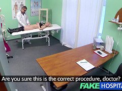 Leie, Blondine, Arzt, Prüfung, Hd, Krankenschwester, Pov, Spion