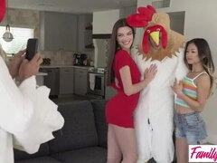 Zwart, Pijpbeurt, Bruinharig, Sperma, Lul, Gezin, Geschoren, Zuigen