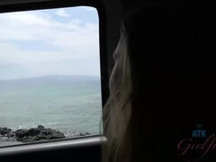 Anya Olsen: Adores Hawaii & You (Amateur, Shaved, Brunette, Shower, POV, Small Tits, Beach, Gaping, Pissing)