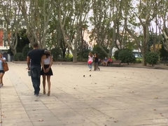 Anal, Amarrada, Hembra, Cuero, Público, Castigada, Sexo fuerte, Voyeur