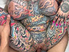 Grosse bite, Gros seins, Sucer une bite, Hd, Rousse roux