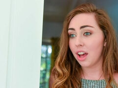 お尻, ベビーシッター, ブロンド, フェラチオ, バック, 自然山雀, タトゥー, ティーン