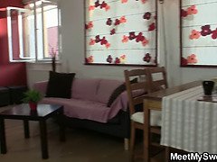 Blondine, Geile alte tussi, Kehlenfick, Flotter vierer, Milf, Mutti, Stiefmutter, Flotter dreier
