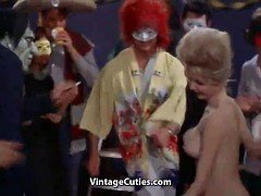 Enthousiasteling, Grote mammen, Dansen, Groep, Feest, Openbaar, Oud, Bekijker