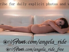 Angela sensual teen hot erotic solo