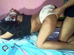 Indian bhabhi Namita with a big ass gets her pussy doggystyled by her husband