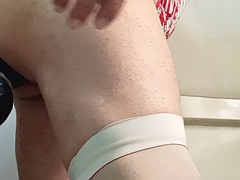 Seksspeelgoed, Homo, Gigantische dildo, Inshuiven, Ondergoed, Masturbatie, Alleen, Speelgoed