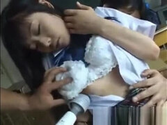 Asiático, Chica, Tetas grandes, Coño