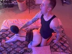 Cul à la bouche, Gros cul, Papa, Domination, Femelle, Béant, Orgasme, Petite femme
