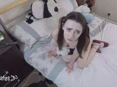 In den arsch, Arsch, Papi, Tochter, Hardcore, Mutti, Rau, Eng