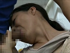 デカパイ, 中出し, 日本人, オナニー, 熟年, 淫乱熟女, 穴開きパンティ, オッパイの