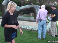 Bad, Blasen, Schwanz, Hd, Milf, Pov, Öffentlich, Schlaffe titten