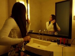 舞台裏, フェラチオ, 巨乳な, 娘, 手コキする, ハードコア, Hd, オーガズム