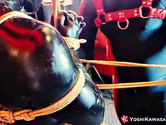 Asiatique, Bondage domination sadisme masochisme, Bondage, Béant, Hard, Japonaise, Latex, Piercing