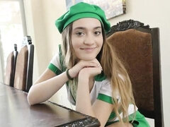 Grote lul, Pijpbeurt, Schattig, Hondjeshouding, Masturbatie, Natuurlijke tieten, Tiener, Tieten likken