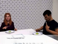 3d, フェラチオ, イギリス人, 浮気者, 自家製, 人妻の, 旦那, マッサージ