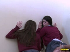 1 man 2 vrouwen, Slipje, Kut duiken, Tiener, Trio