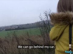 Amateur, Blowjob, Car, Innocent, Outdoor, Public