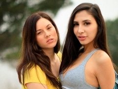 舐める尻, 茶髪の, キス, レズビアン, なめる, オナニー, ストリッピング, ティーン