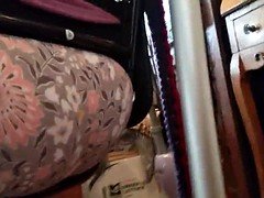 Not my mils monster booty hanging out of her chair again