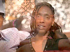 Leie, Schwarz, Paar, Schwarz, Realität, Flotter dreier