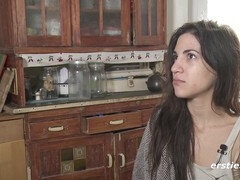 Adorable, Allemand, Poilue, Masturbation, Public, Chatte, Jouets