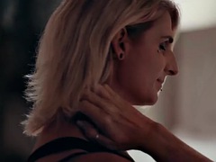 アナル, 舐める尻, 美人, ブロンド, コンドーム, エロティック, ゲイ, シーメール