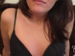 Very Nervous teenage makes her first and last adult video - Hard Fuck