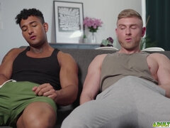 Anal, Culo, Negro, Mamada, Garganta profunda, Polla, Gay, Interracial