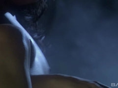 Monique Madison gets fucked hard on the back bed of a pick up truck