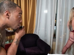 Grote kont, Grote lul, Grote mammen, Blond, Pijpbeurt, Hondjeshouding, Interraciaal, Gezichtspunt