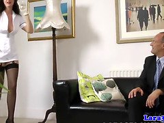 Ass, British, Cougar, Masturbation, Mom, Pussy, Reality, Stockings