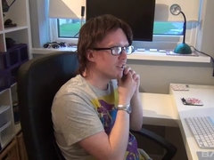 Blond, Pijpbeurt, Lul, Rijpe lesbienne, Tatoeage