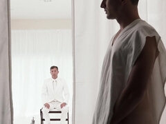 18, フェラチオ, 茶髪の, 大学生, 手コキする, Hd, 筋肉, ポルノスター