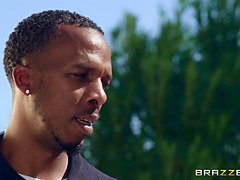 Poolside Anal Fuck With Black Stepson and Curvy Momma