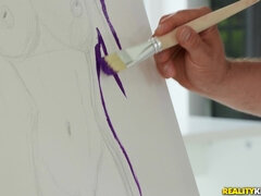 Blondine, Natürlichen titten, Erotischer film, Titten