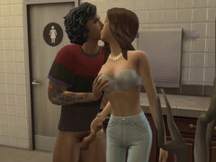 Grote lul, Zwart, Bedriegen, Sperma in mond, Dubbele penetratie, Hd, Stiefmoeder, Trio