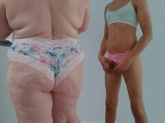 Underwear, plus-size, big ass