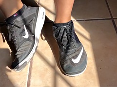 Leie, Füsse, Fetisch, Fußfetisch, Schuhe
