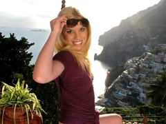 Blondine, Masturbation, Muschi, Solo