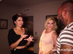 Culo grande, Verga grande, Tetas grandes, Negro, Rubia, Estilo perrito, Madres para coger, Cabello corto