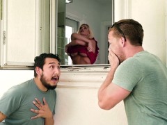 Tetas grandes, Rubia, Tetona, Mamá, Coño, Ducha, Sexo soft, Mojado