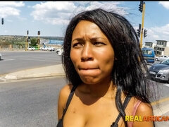 Afrikaans, Zwart, Pijpbeurt, Condoom, Sperma shot, Diep in de keel, Rijden, Zuigen